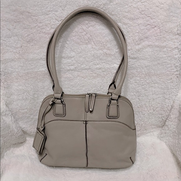 Tignanello Handbags - Tignanello Taupe Organizer Handbag